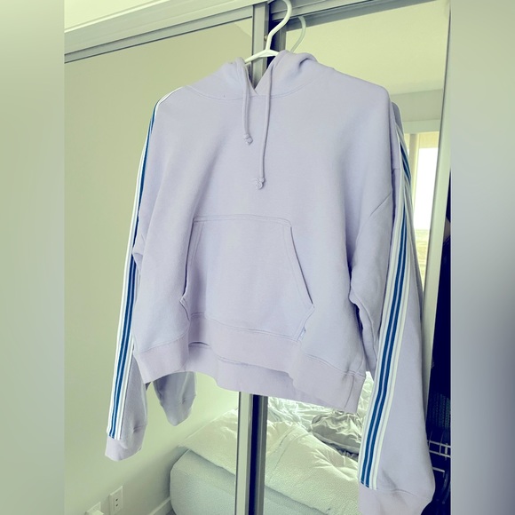 TNA Cropped sweater - lilac, size small - Picture 1 of 3